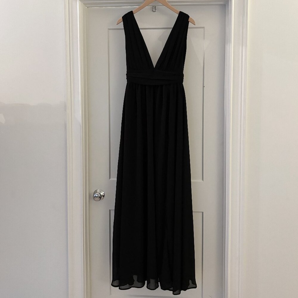 Lulus Black Formal Maxi Dress (Worn Once) Size Small